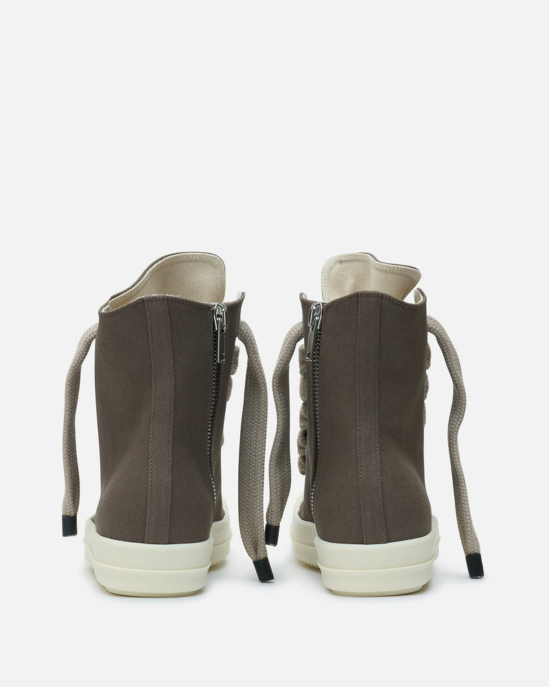 Rick Owens DRKSHDW Men's Sneakers Jumbolace Sneaks in Dust/Milk