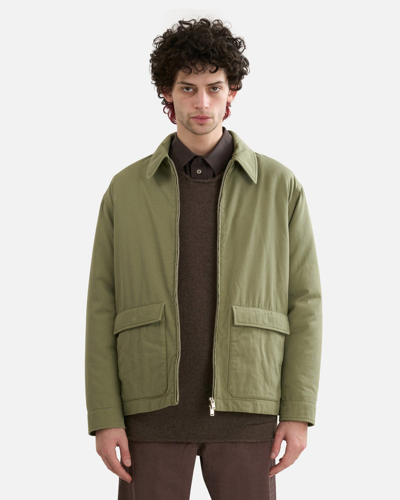 Justo Jacket in Fossil – SVRN