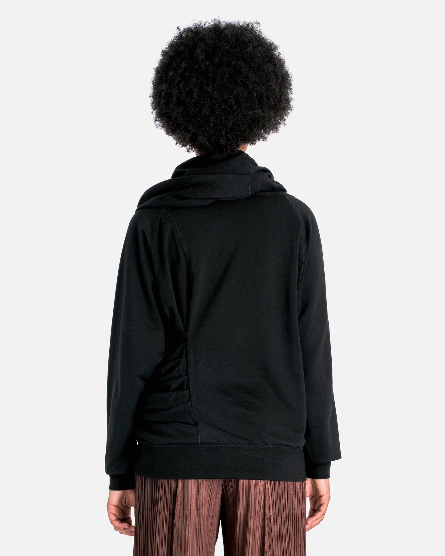 UNDERCOVER Women Sweaters Kashkur Drapthade Hoodie in Black
