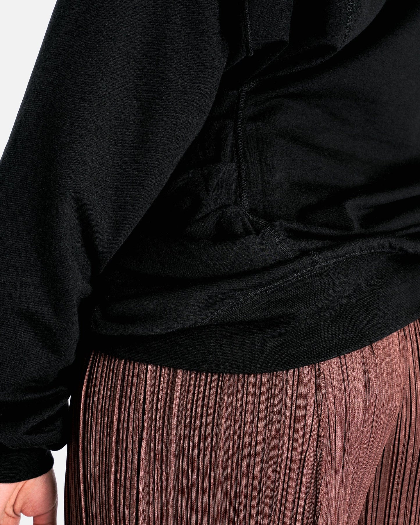 UNDERCOVER Women Sweaters Kashkur Drapthade Hoodie in Black