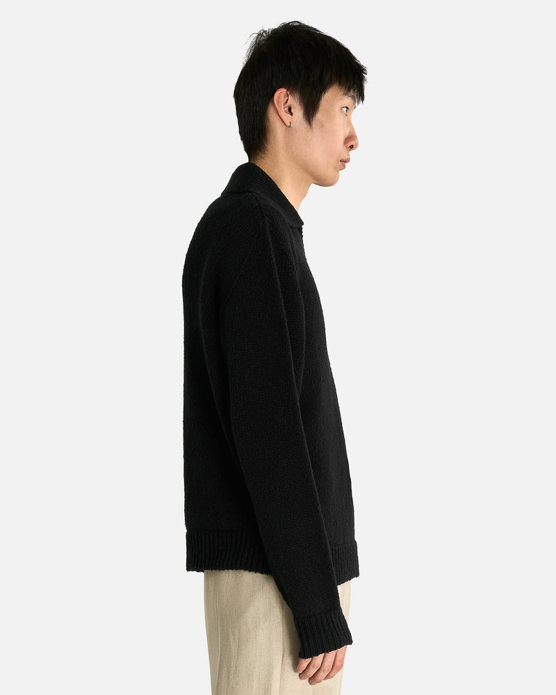 The Row Men's Sweater Keegan Top in Black