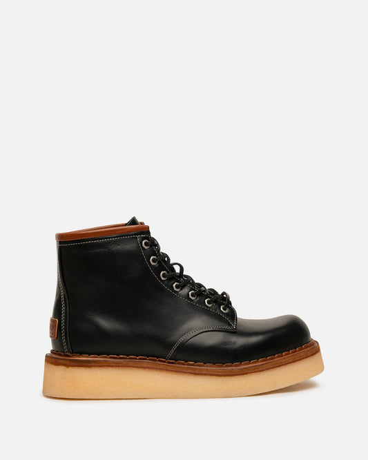 KENZO Men's Boots Kenzoyama Lace-Up Boots in Black