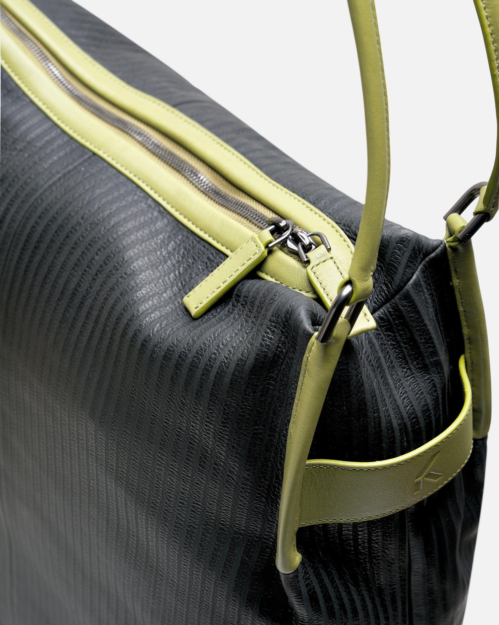 At.Kollektive Men's Bags O/S KIKO KOSTADINOV Inayat Carryall in Black/Turtle Green