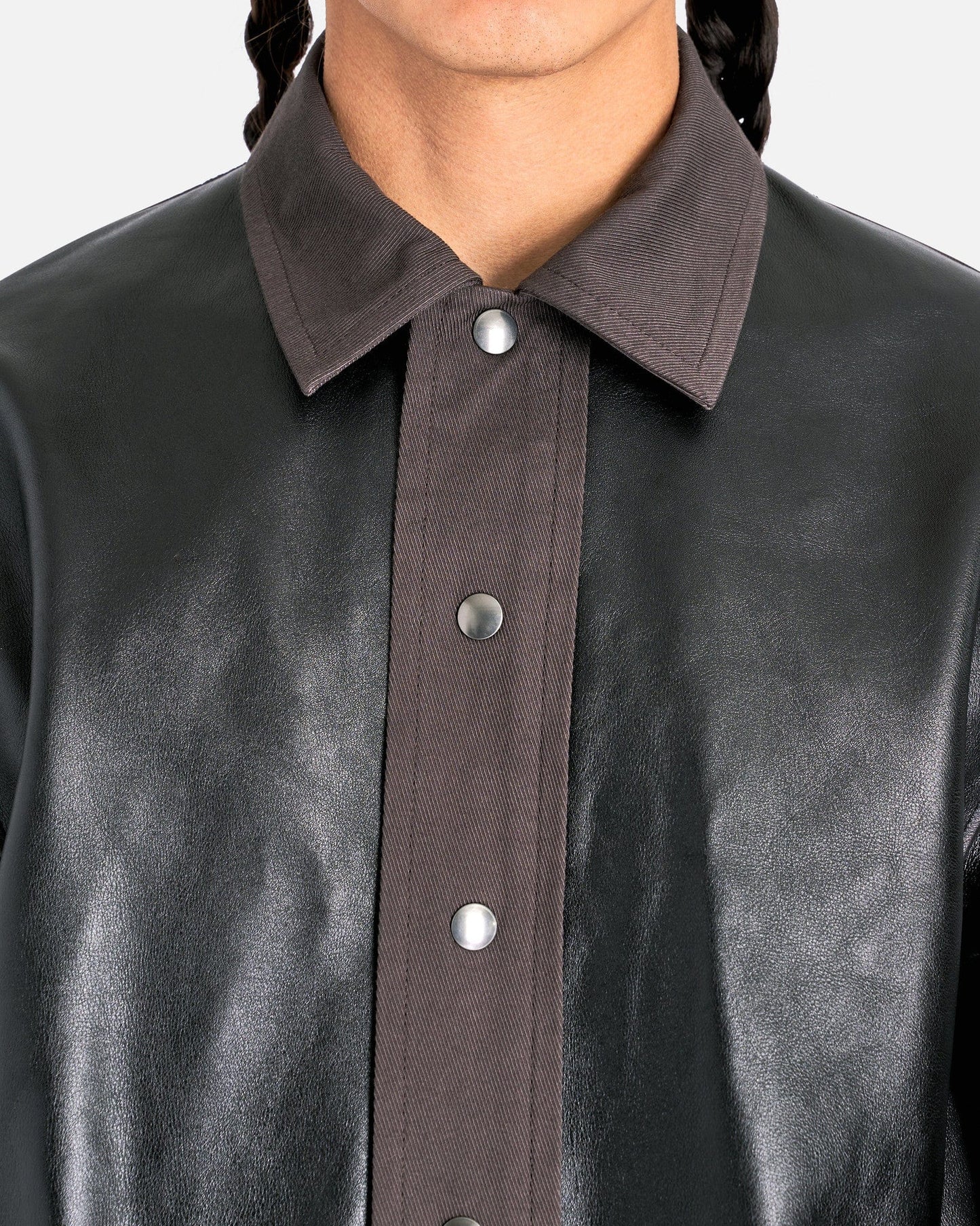 At.Kollektive Men's Shirts KIKO KOSTADINOV Milne Shirt in Black