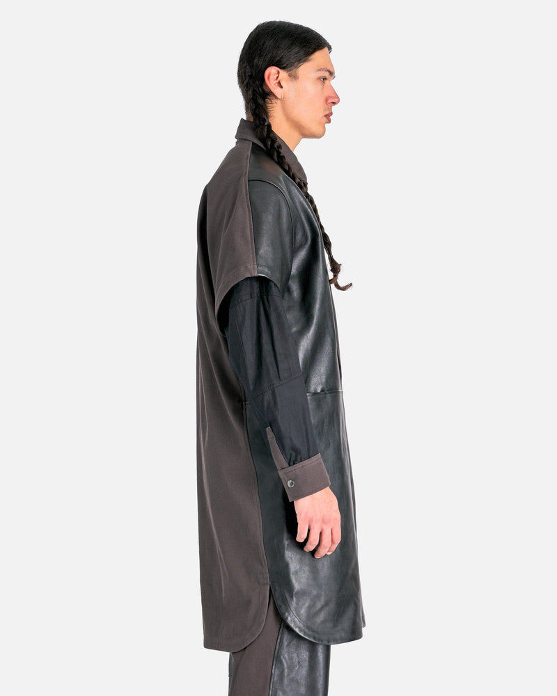 At.Kollektive Men's Shirts KIKO KOSTADINOV Milne Shirt in Black