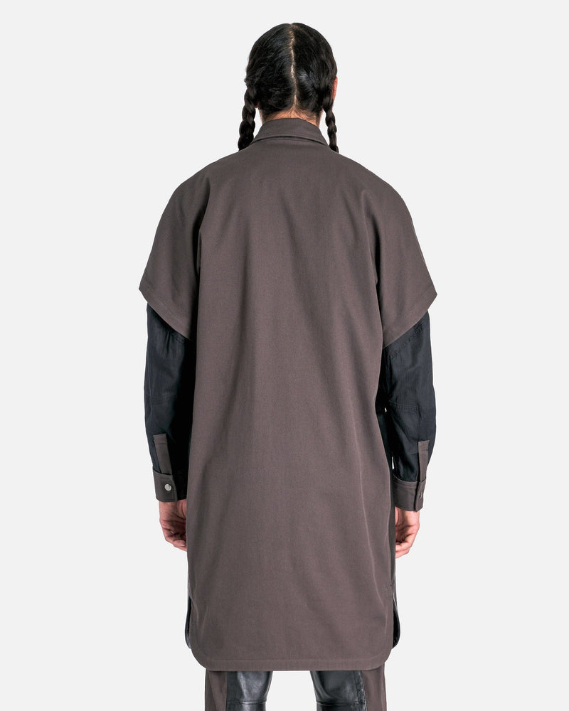 At.Kollektive Men's Shirts KIKO KOSTADINOV Milne Shirt in Black