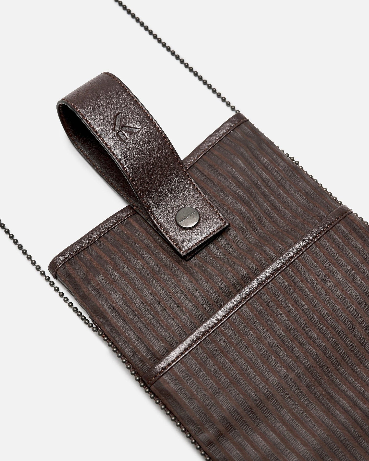 At.Kollektive Men's Bags O/S KIKO KOSTADINOV Willebeek Pouch in Chicory Coffee