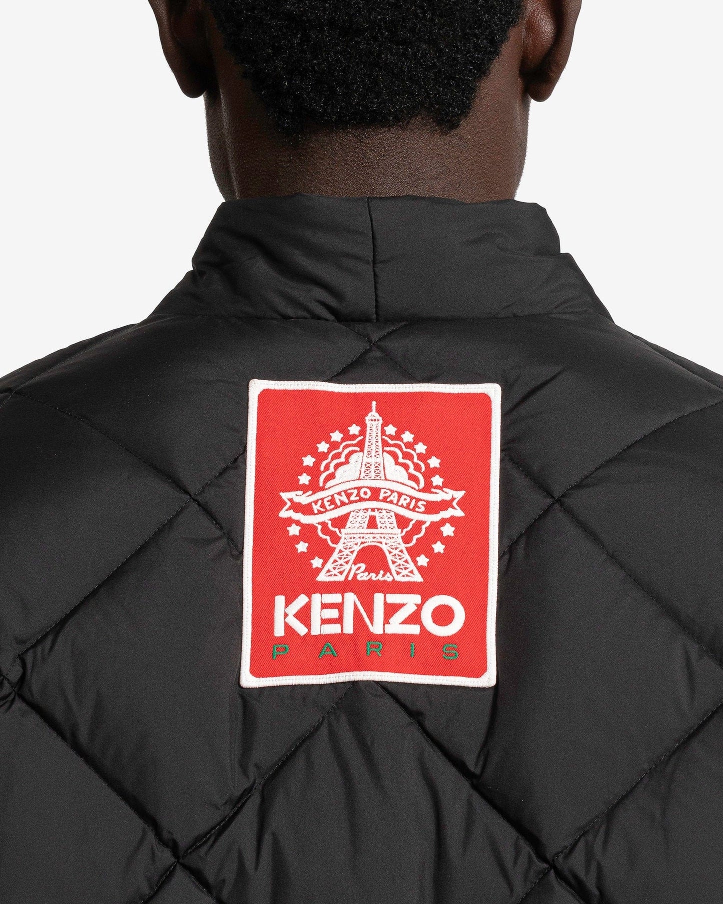 KENZO Men's Jackets Kimono Light Down Jacket in Black