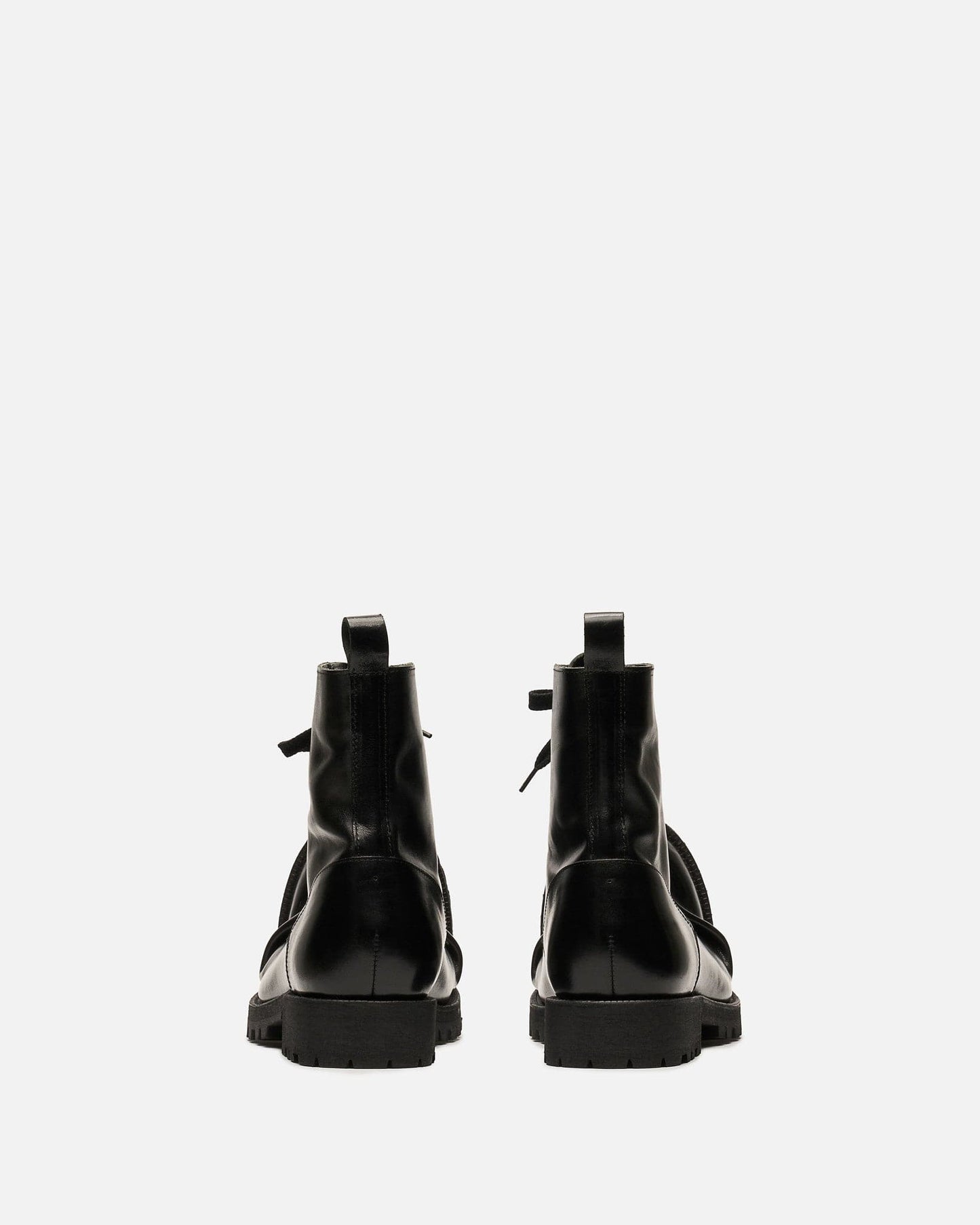 Comme des Garcons HOMME PLUS Men's Boots US9/UK10 KLG Crushed Toe Boot in Black