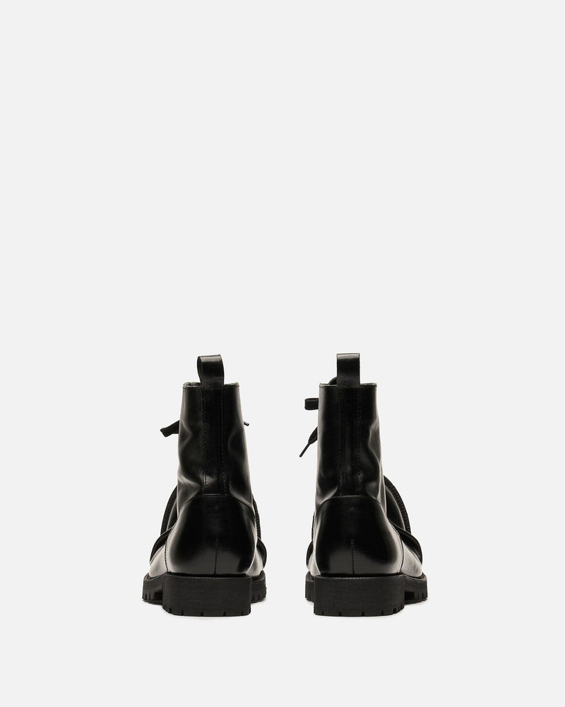 Comme des Garcons HOMME PLUS Men's Boots US9/UK10 KLG Crushed Toe Boot in Black