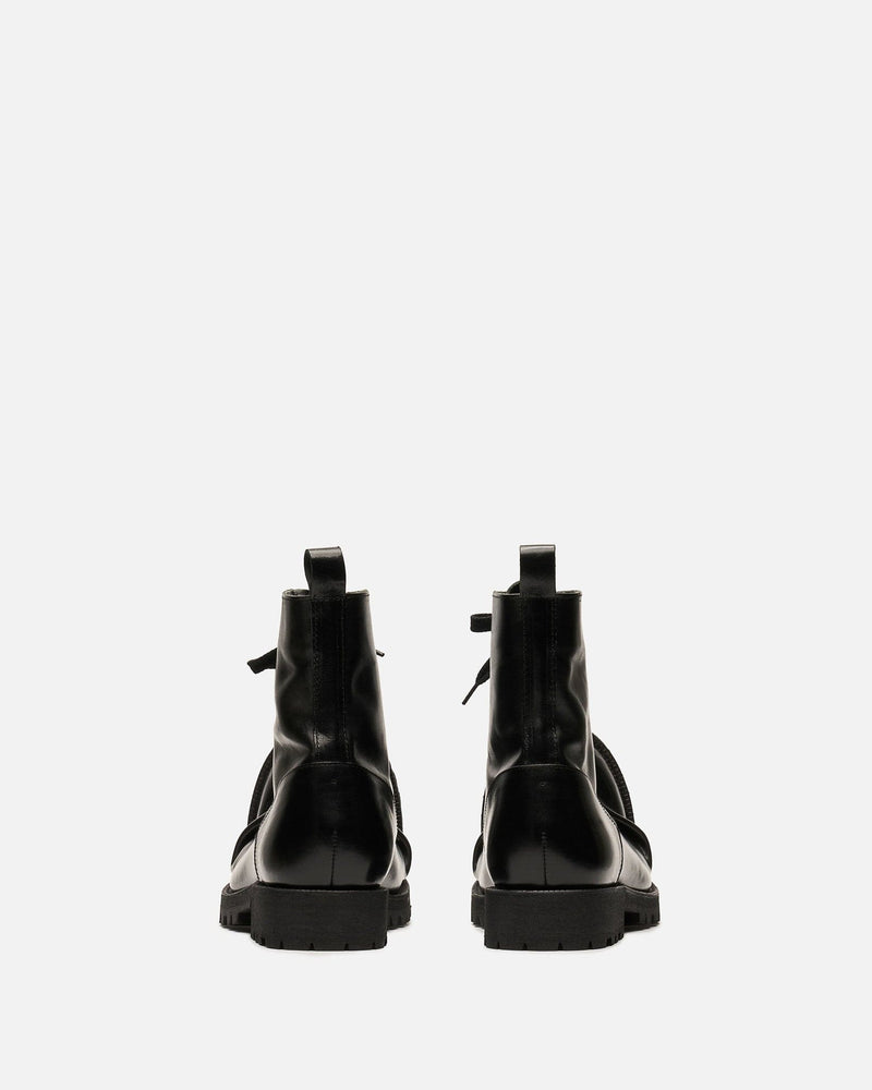 Comme des Garcons HOMME PLUS Men's Boots US9/UK10 KLG Crushed Toe Boot in Black