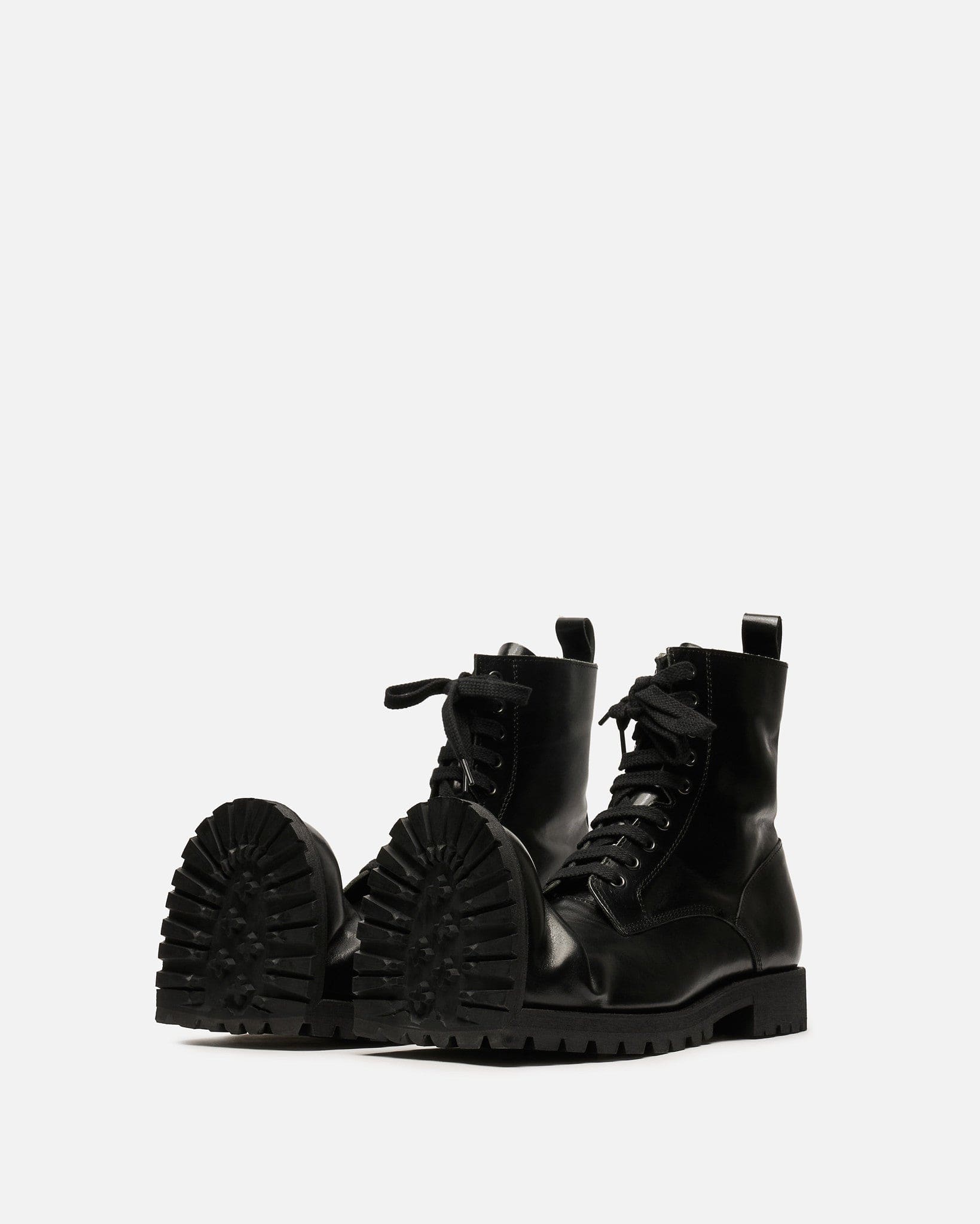 Comme des Garcons HOMME PLUS Men's Boots US9/UK10 KLG Crushed Toe Boot in Black