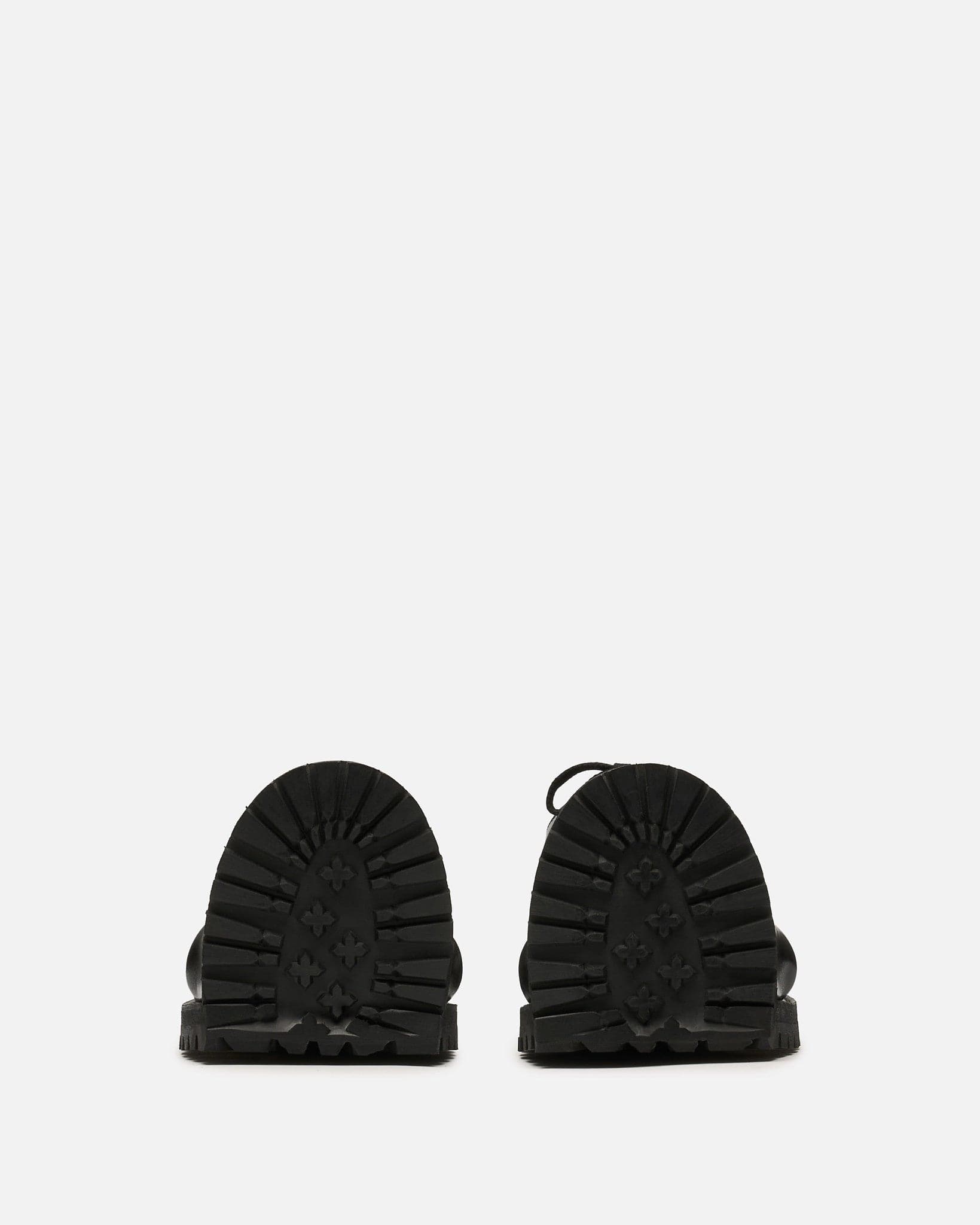 Comme des Garcons HOMME PLUS Men's Shoes US9/UK10 KLG Crushed Toe Derby in Black