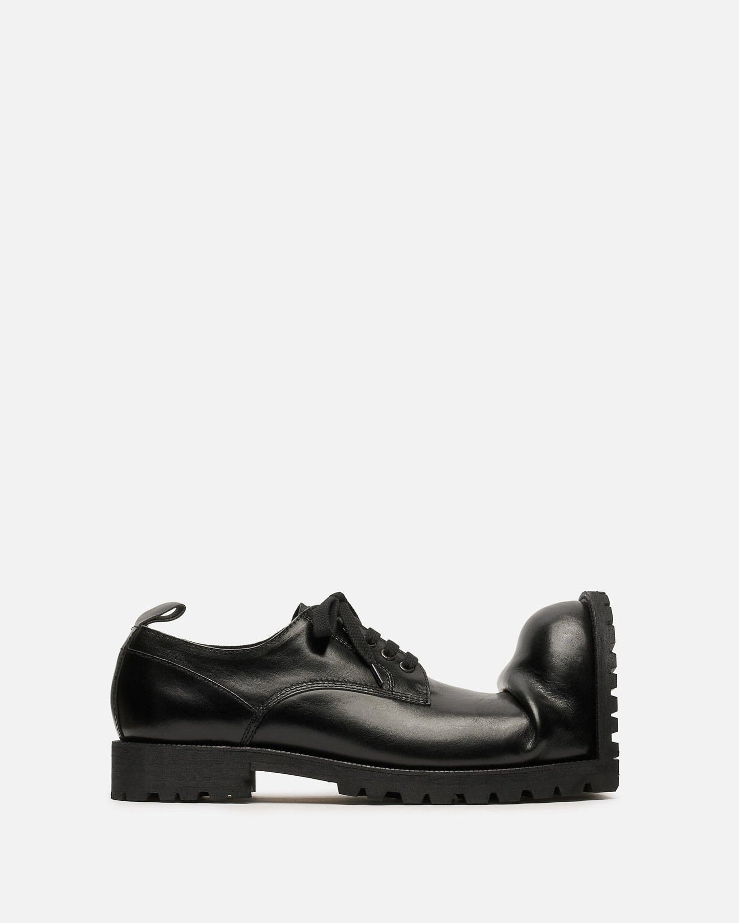 Comme des Garcons HOMME PLUS Men's Shoes US9/UK10 KLG Crushed Toe Derby in Black