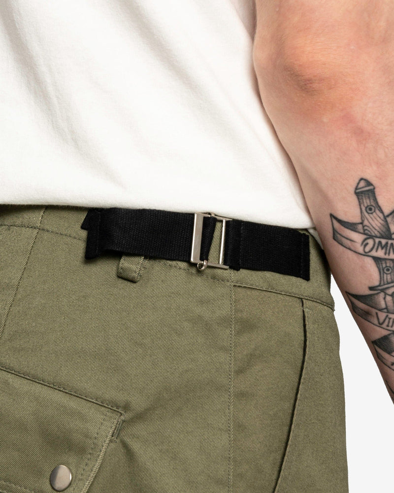 FFFPOSTALSERVICE Men's Pants Knee Dart B-1 Cargo in Olive