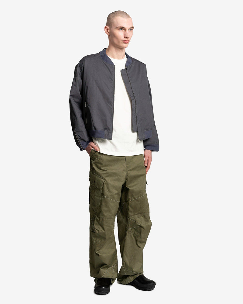FFFPOSTALSERVICE Men's Pants Knee Dart B-1 Cargo in Olive