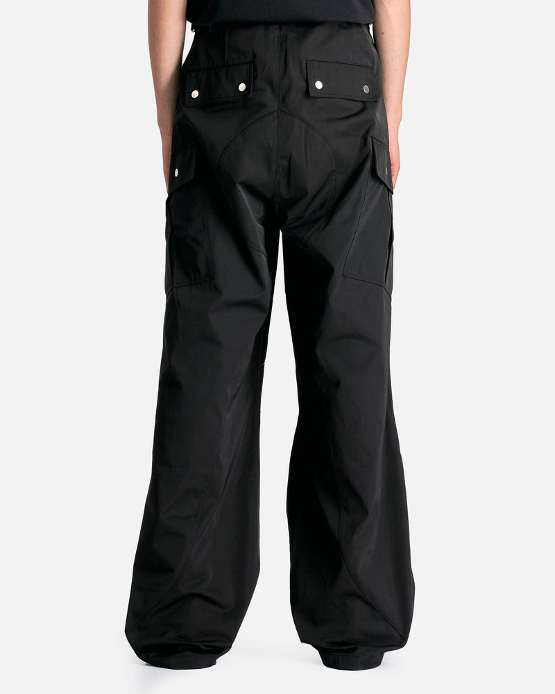 FFFPOSTALSERVICE Men's Pants Knee Dart B-1 Cargos in Black