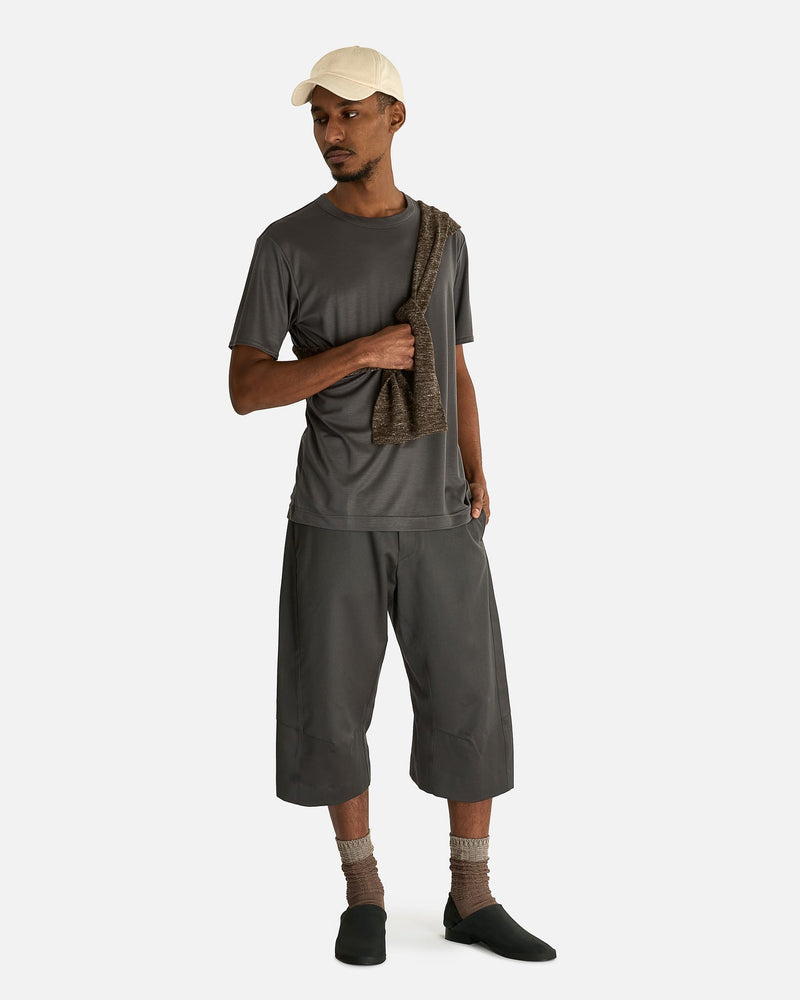 パンツ Omar Afridi Knee Darted Flare Shorts Knee Darted Flare Shorts in Grey – SVRN