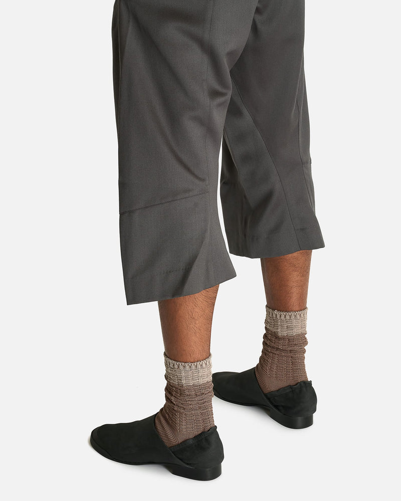パンツ Omar Afridi Knee Darted Flare Shorts Knee Darted Flare Shorts in Grey – SVRN