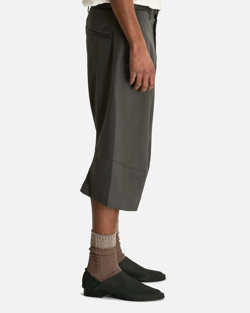 パンツ Omar Afridi Knee Darted Flare Shorts Knee Darted Flare Shorts in Grey – SVRN