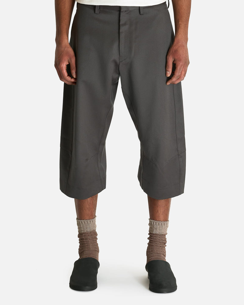 Knee Darted Flare Shorts in Grey – SVRN