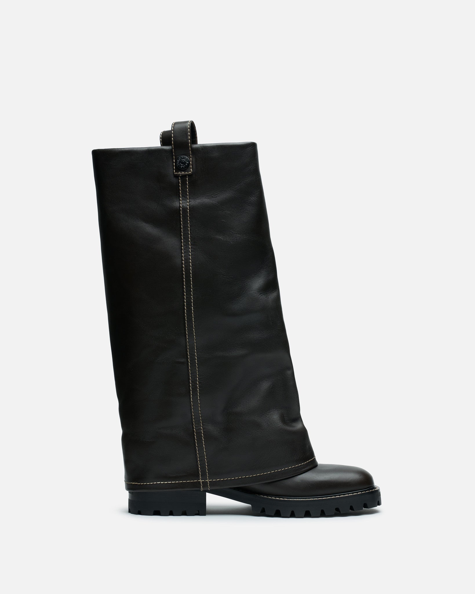 Knee High Boot in Mocha Brown – SVRN