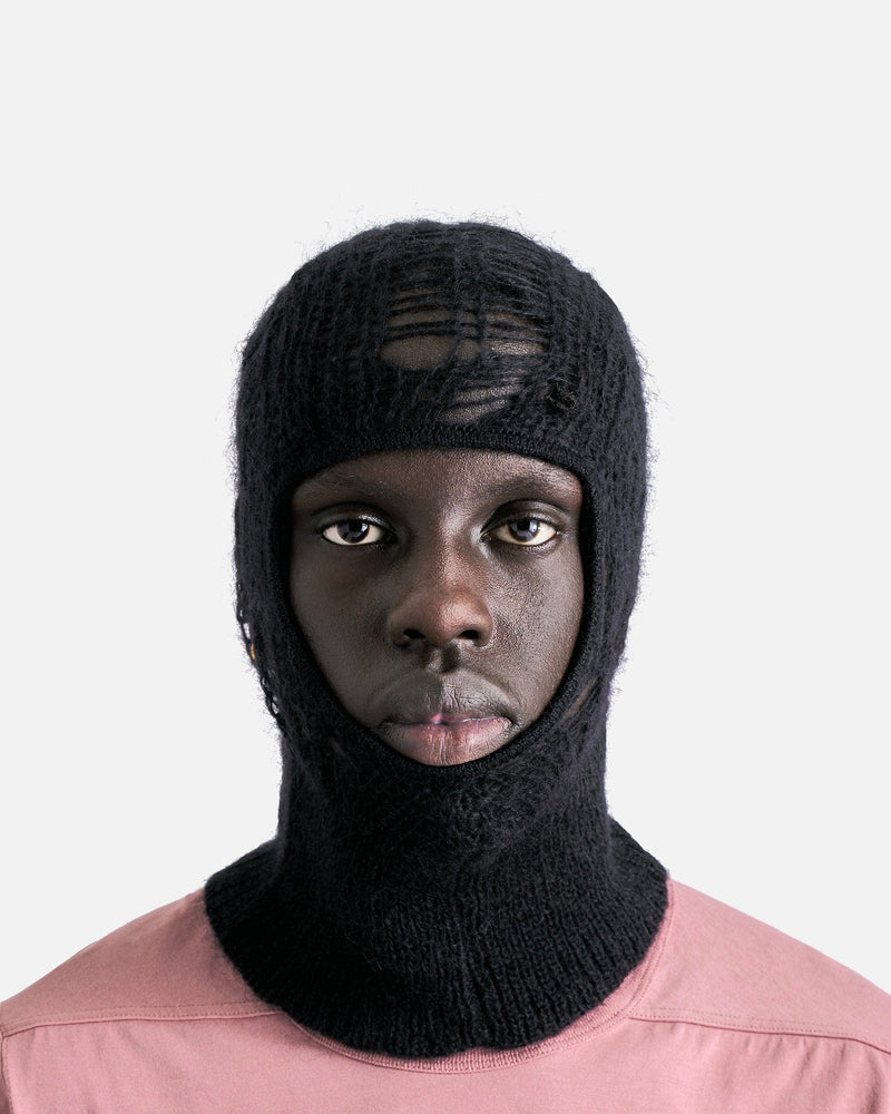 Knit Balaclava in Black – SVRN - Main Image