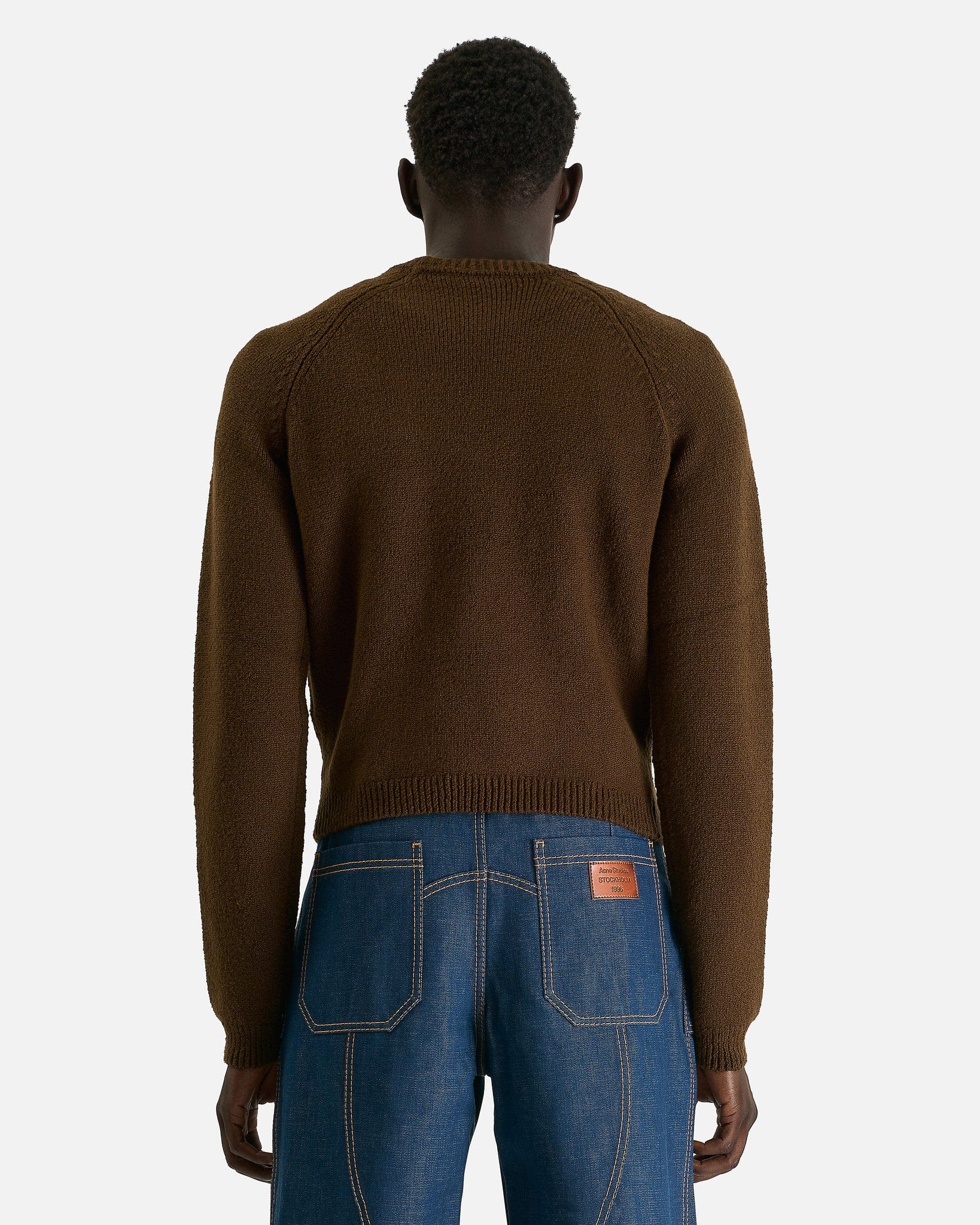 Knit Pullover in Brown – SVRN