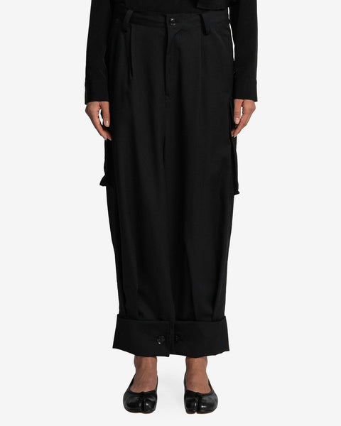 Ko-Hem Cuffs Cargo Pants in Black – SVRN