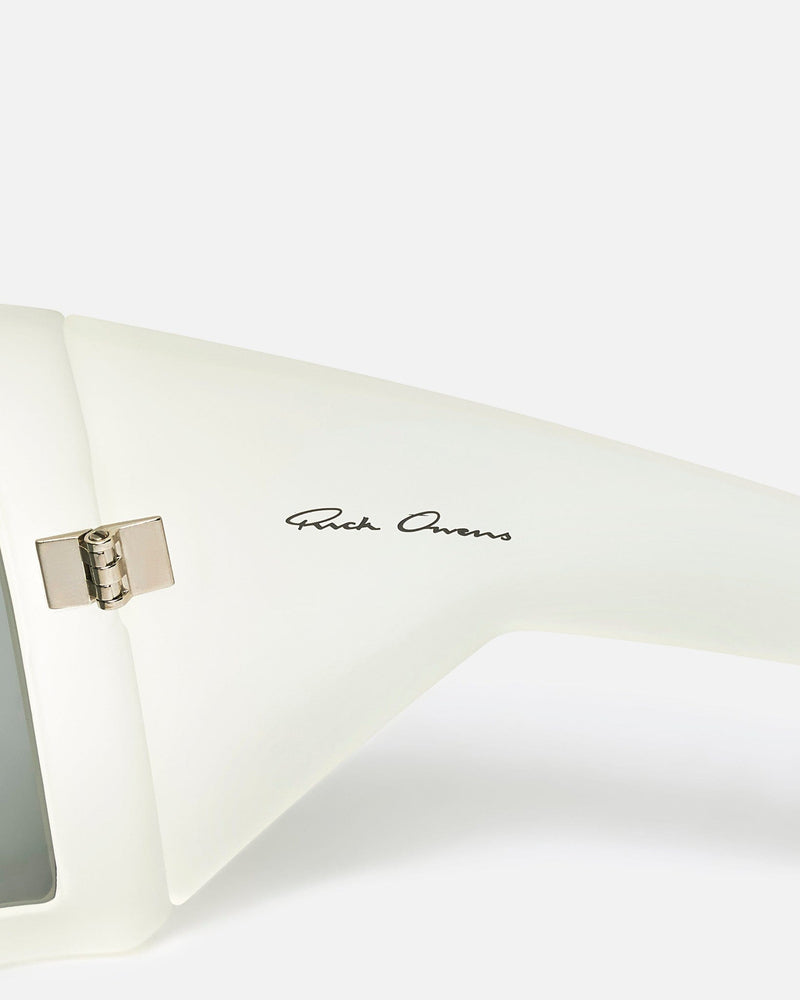 Rick Owens Eyewear OS Kriester Glasses in Transparent/Black