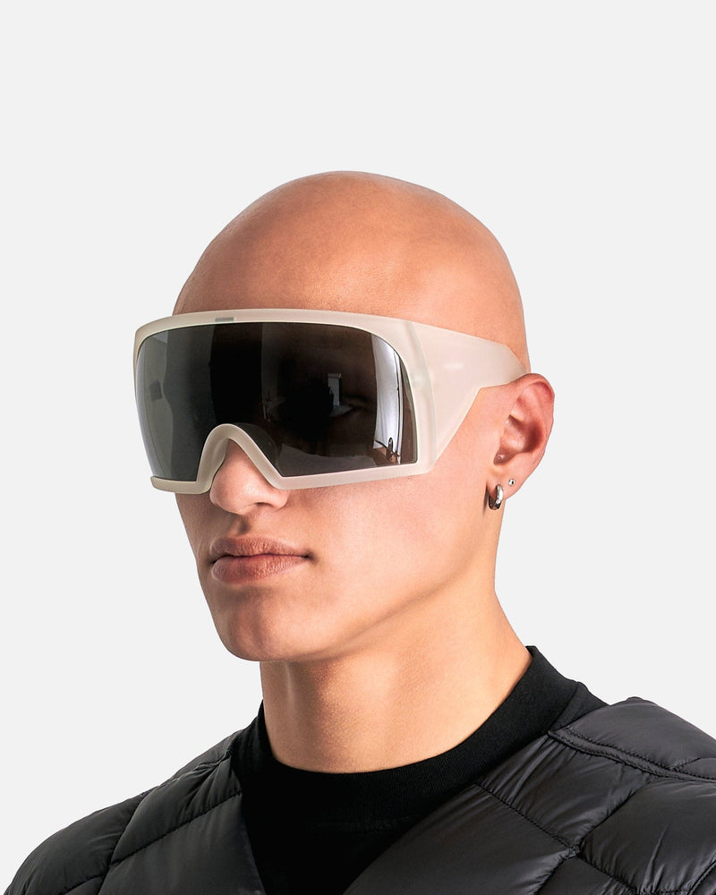 Rick Owens Eyewear OS Kriester Glasses in Transparent/Black