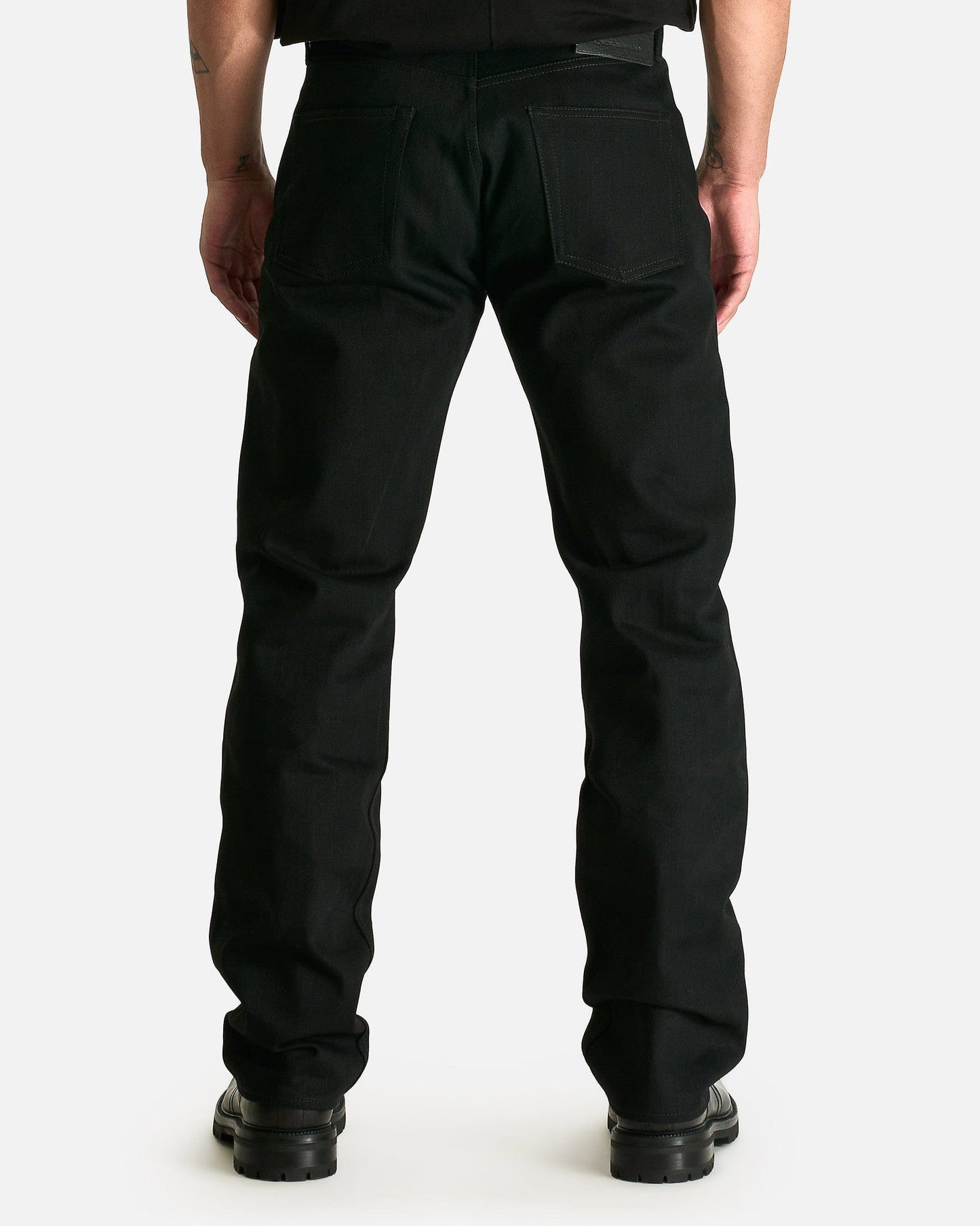 Rick Owens DRKSHDW Men's Jeans Kurdt Pants in Black