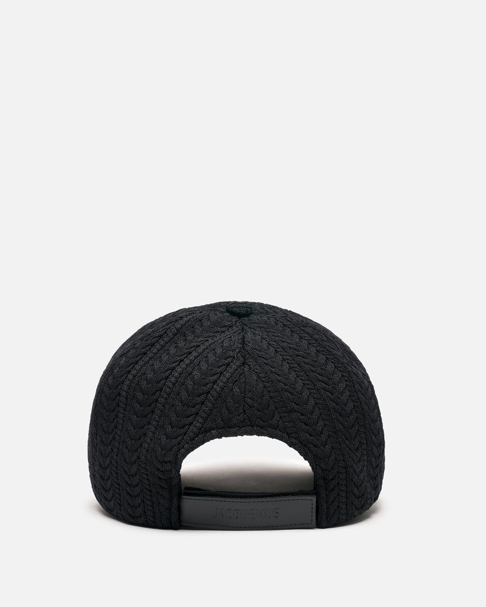 Jacquemus Men's Hats La Casquette Belo in Black