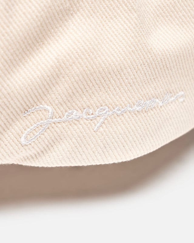 Jacquemus Men's Hats La Casquette Jacquemus in Off-White