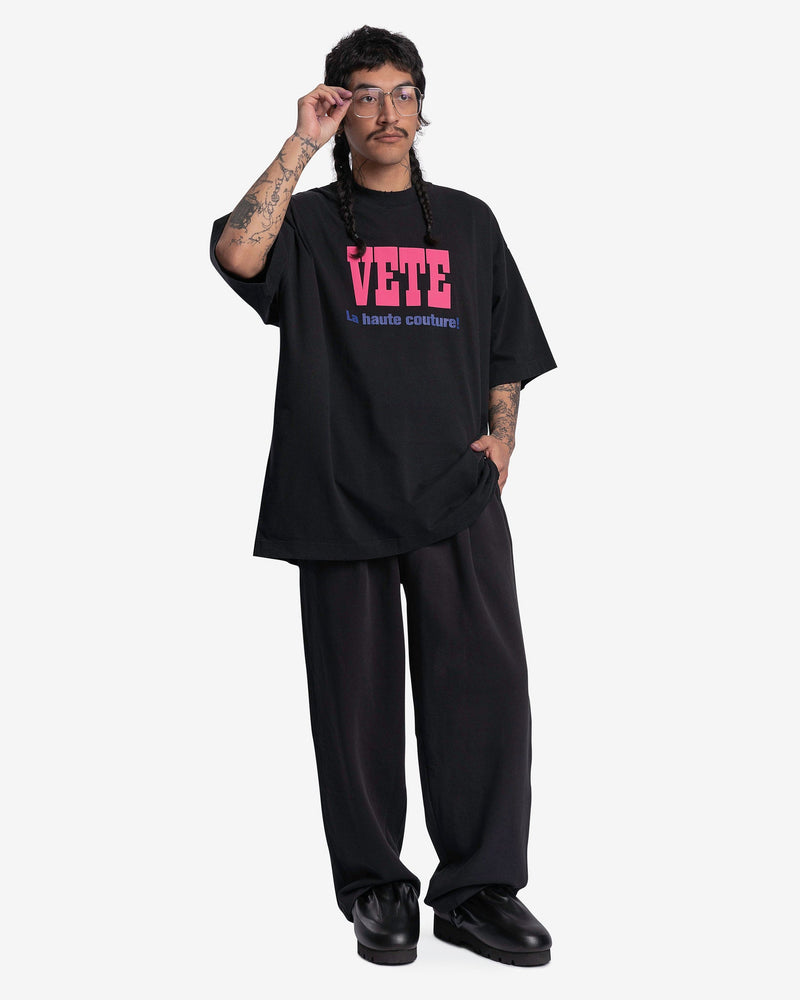 La Haute Couture T-Shirt in Black