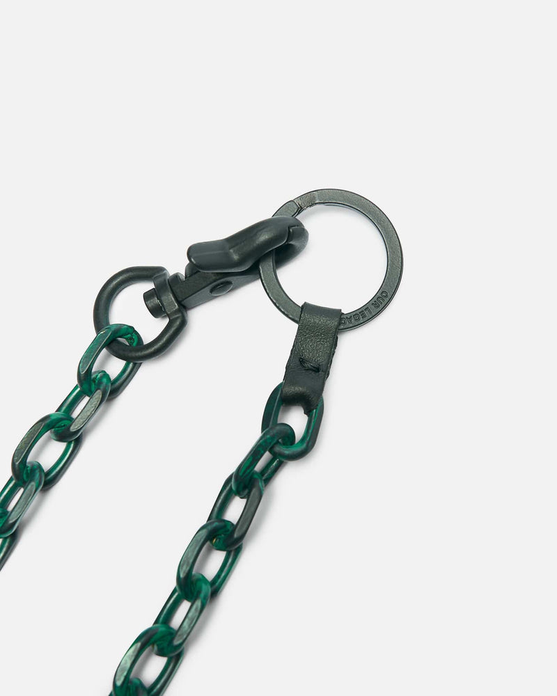 Our Legacy Jewelry OS Ladon in Oxidized Green Brass