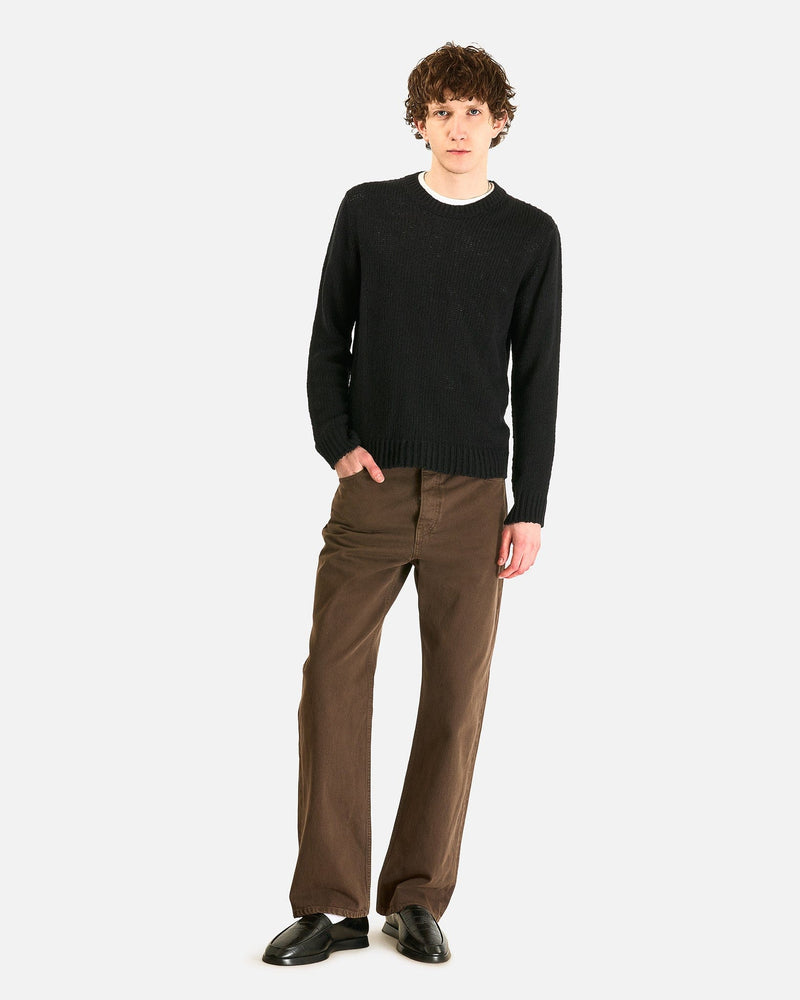 The Row Men's Tops Laing Top in Black