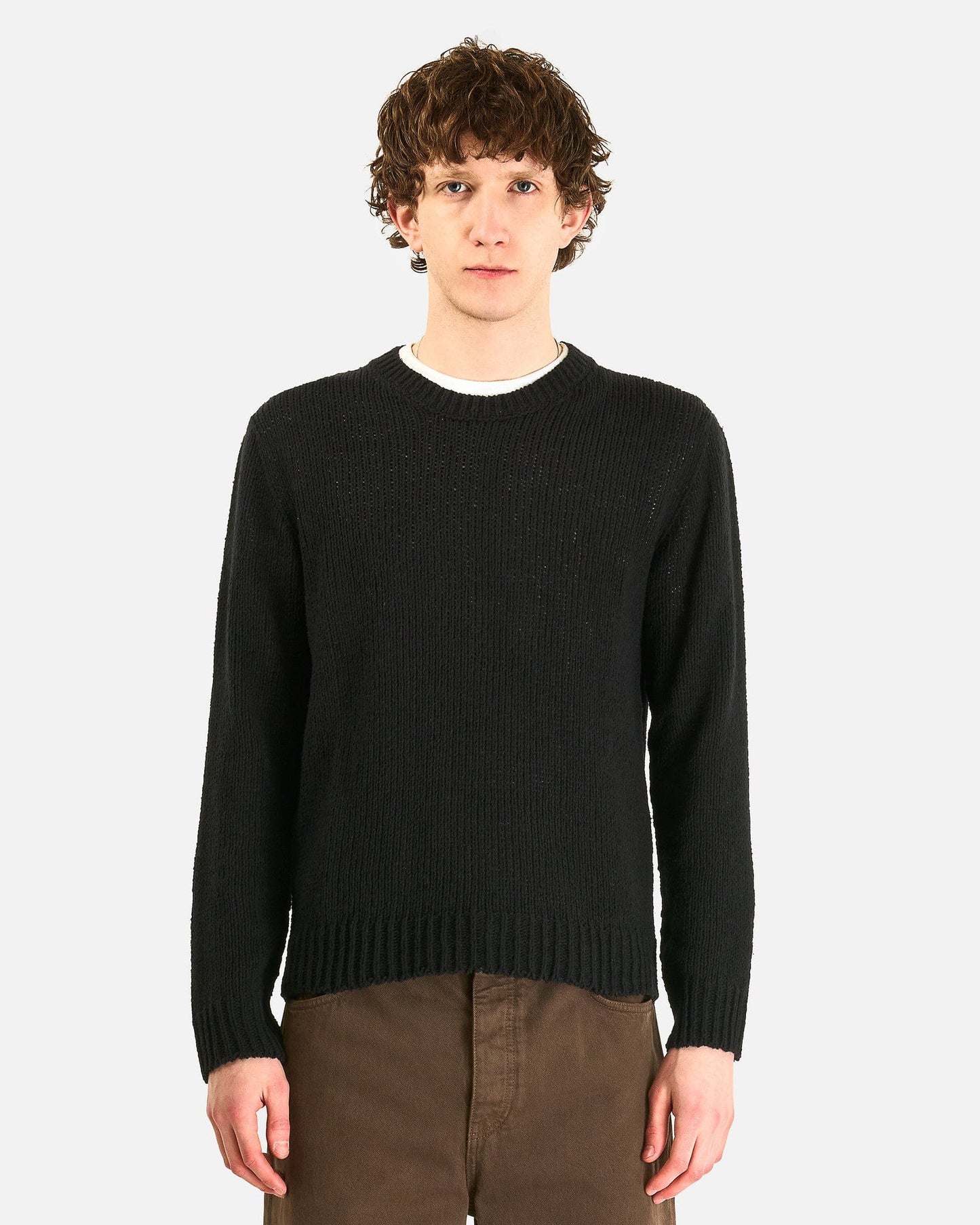 The Row Men's Tops Laing Top in Black