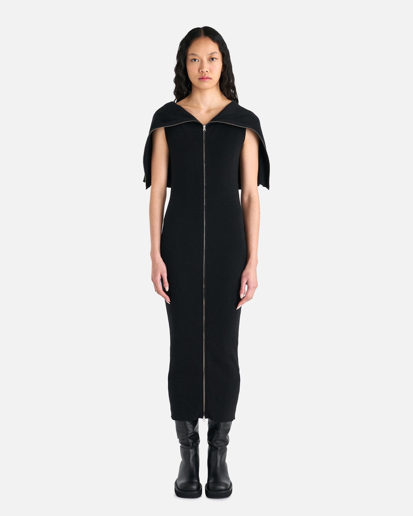 black layered midi dress Looking For You Black Tiered Midi Dress Shop the Mint