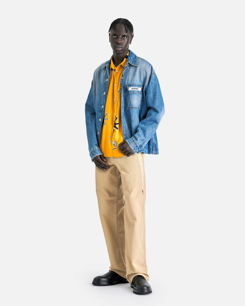 Le Pantalon Marrone in Beige – SVRN