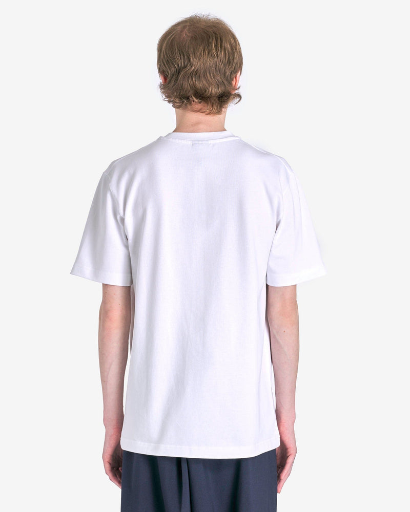 Jacquemus Men's T-Shirts Le T-Shirt Gros Grain in White