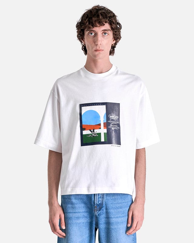 Le T-Shirt Scesa MC in Mediterranea Print – SVRN