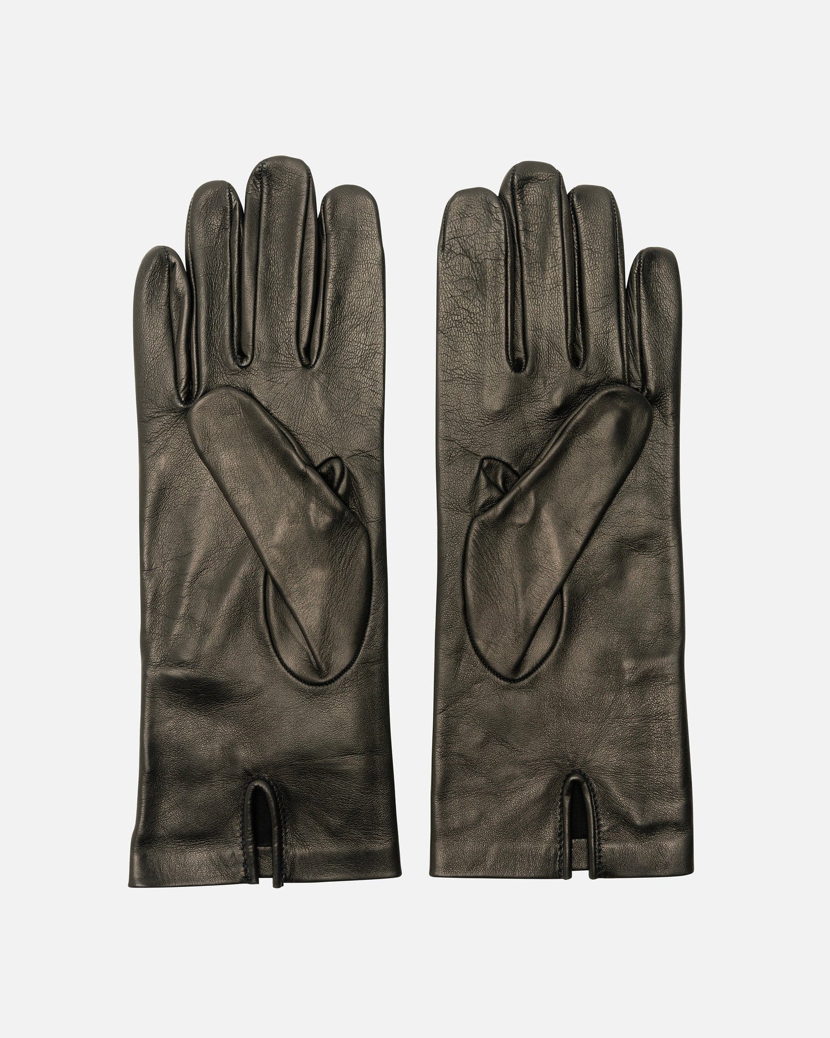 Maison Margiela Men's Gloves Leather Gloves in Black