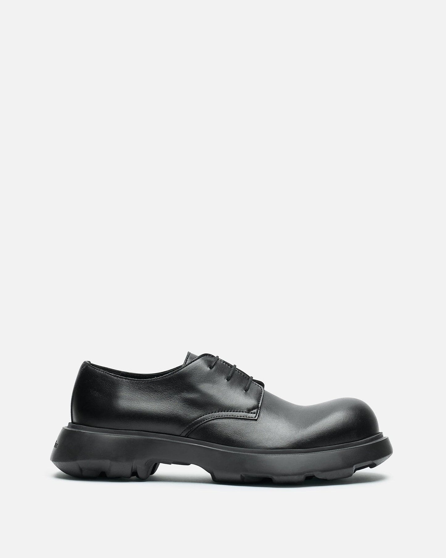 Acne Studios Men's Shoes Leather Lace-Up Shoes in Black