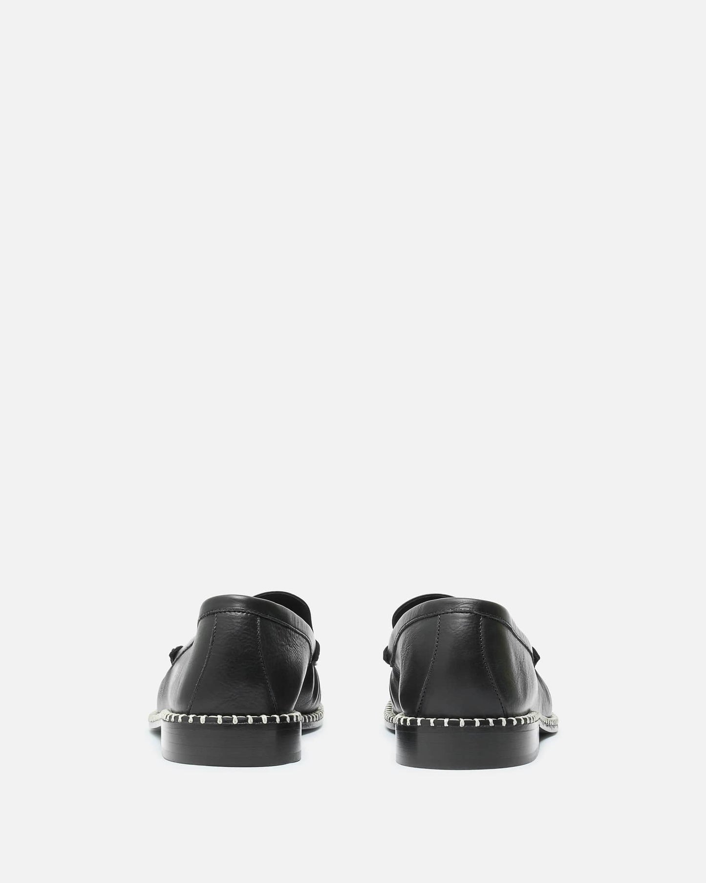 Dries Van Noten Men's Shoes Leather Loafers in Black