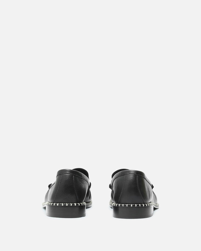 Dries Van Noten Men's Shoes Leather Loafers in Black