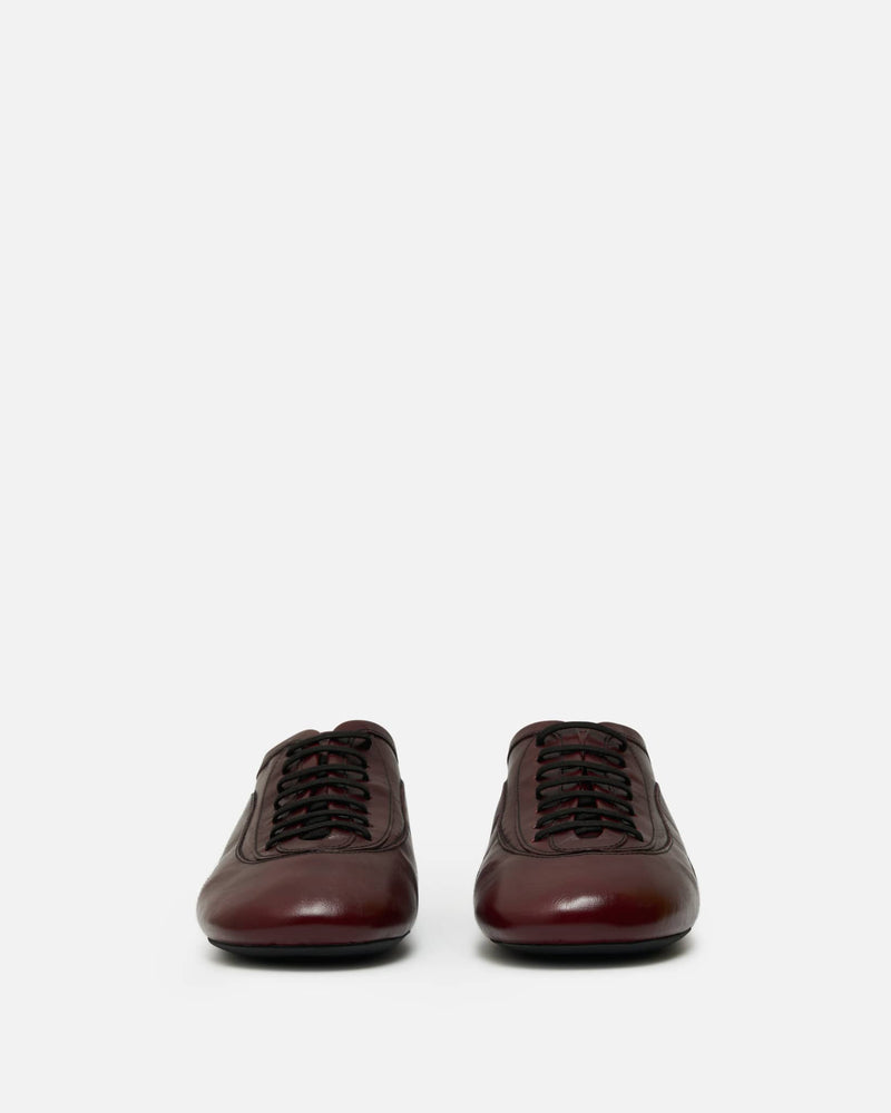 Dries Van Noten Men's Shoes Leather Sneakers in Red