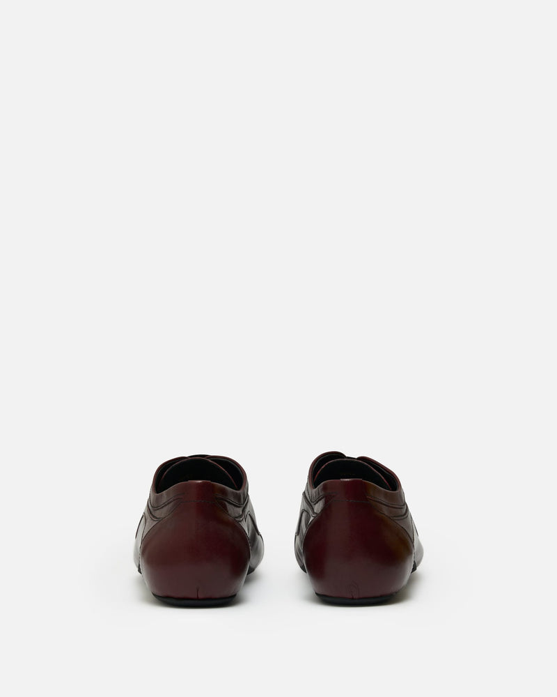 Dries Van Noten Men's Shoes Leather Sneakers in Red