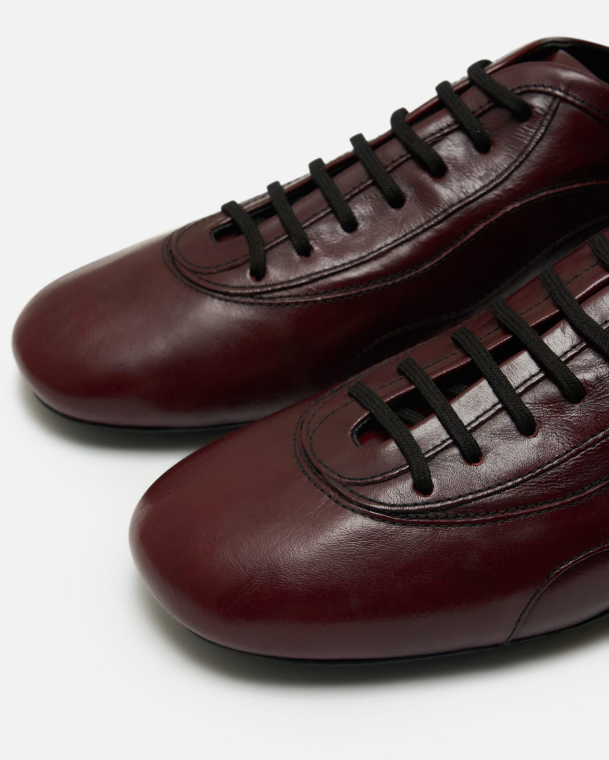Dries Van Noten Men's Shoes Leather Sneakers in Red