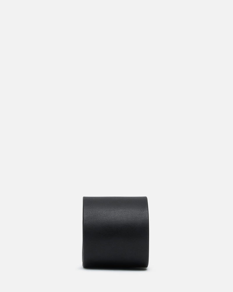 Parts of Four Jewelry M Leather Strap Bracelet in Sistema Bar / 1.2 CT / Diamond Slab / 60mm / BLK, MA, DIA